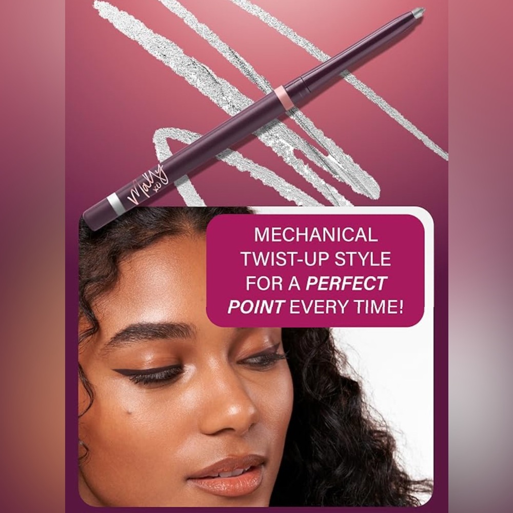 Mally Beauty Onyx Evercolor Gel Waterproof Eyeliner- opaque black, gel, twist up - Picture 5 of 7